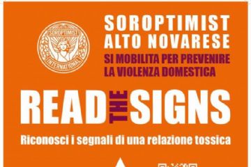 Campagna “Orange the world: Read the signs” - non accettare nessuna forma di violenza, chiama il 1522